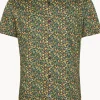 A Fish Named Fred Citrus Shirt Navy Blue