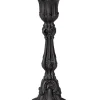 Alchemy Baroque Candle Holder Black
