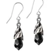 Alchemy Empyrean Tear Earrings Black