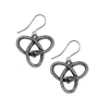 Alchemy Eve's Triquetra Snake Earrings