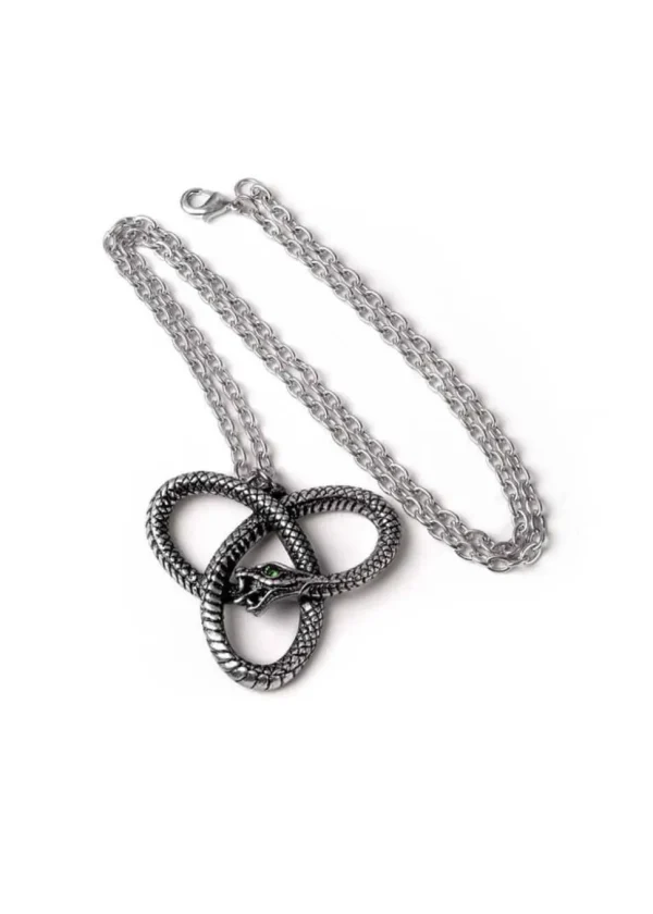 Alchemy Eve's Triquetra Snake Necklace