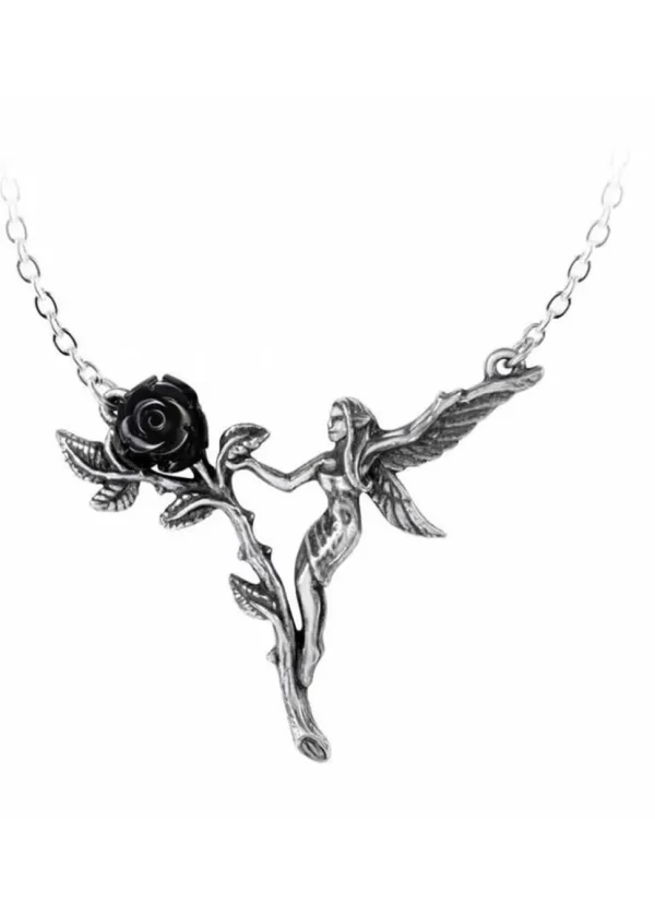 Alchemy Faerie Glade Rose Necklace