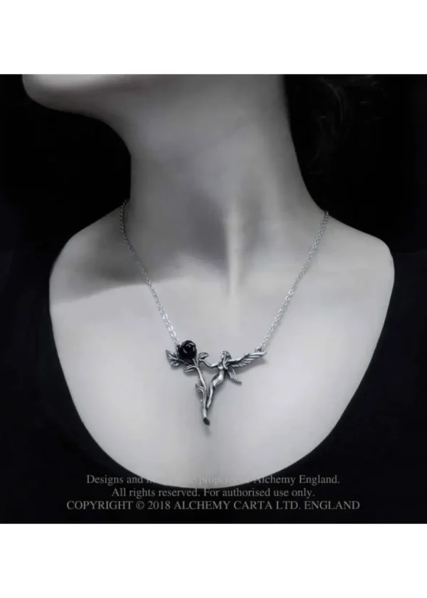 Alchemy Faerie Glade Rose Necklace
