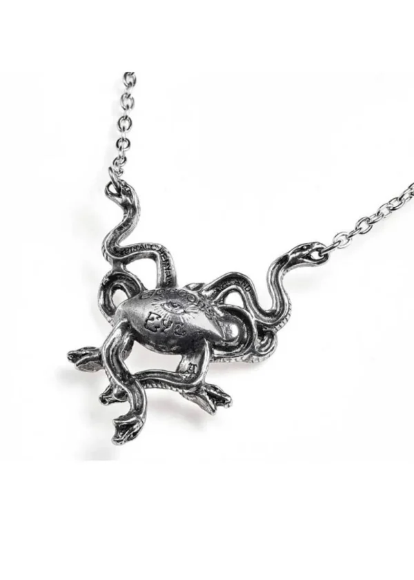 Alchemy Gorgon's Eye Necklace Green