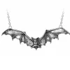 Alchemy Gothic Bat Necklace