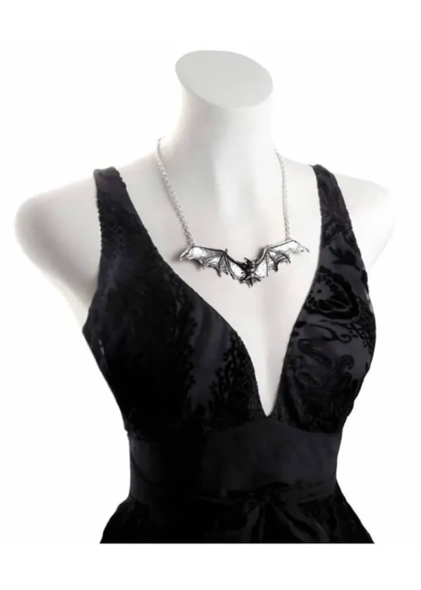Alchemy Gothic Bat Necklace