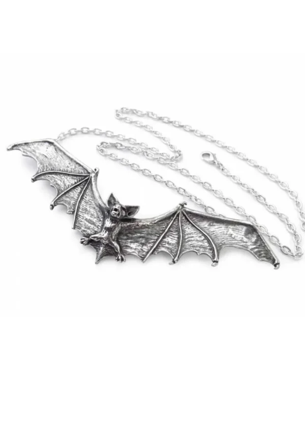Alchemy Gothic Bat Necklace