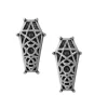 Alchemy Hex Coffin Earrings