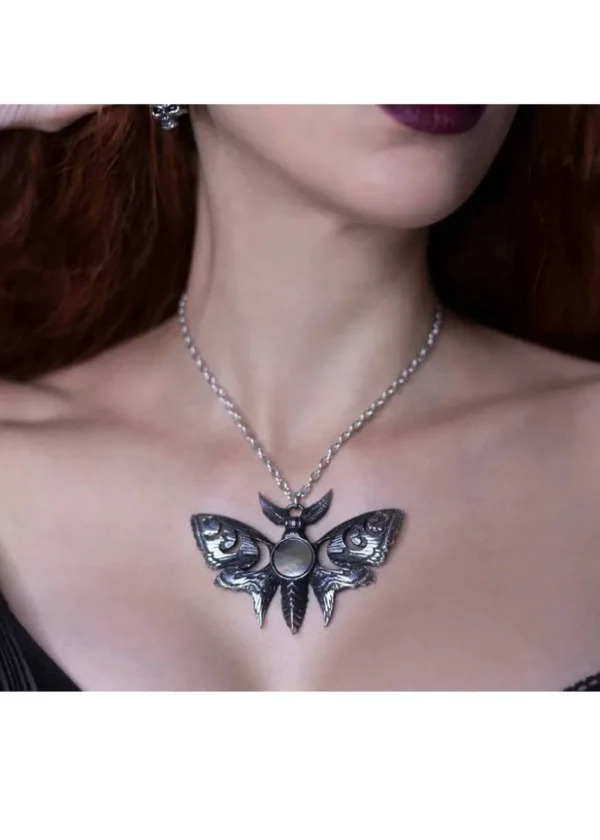 Alchemy Lunar Moth Necklace