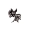 Alchemy Nighthawk Bat Ring Silver