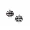 Alchemy Pumpkin Skull Stud Earrings