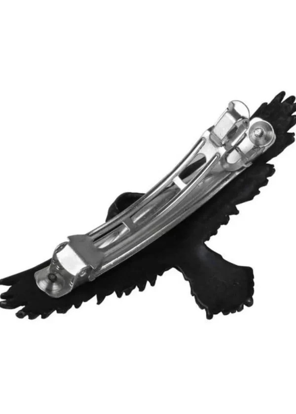 Alchemy Raven Hairclip Black