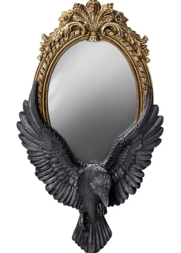 Alchemy Raven's Gaze Wall Mirror