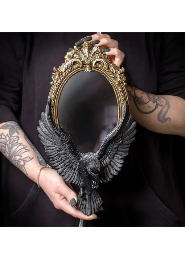 Alchemy Raven's Gaze Wall Mirror