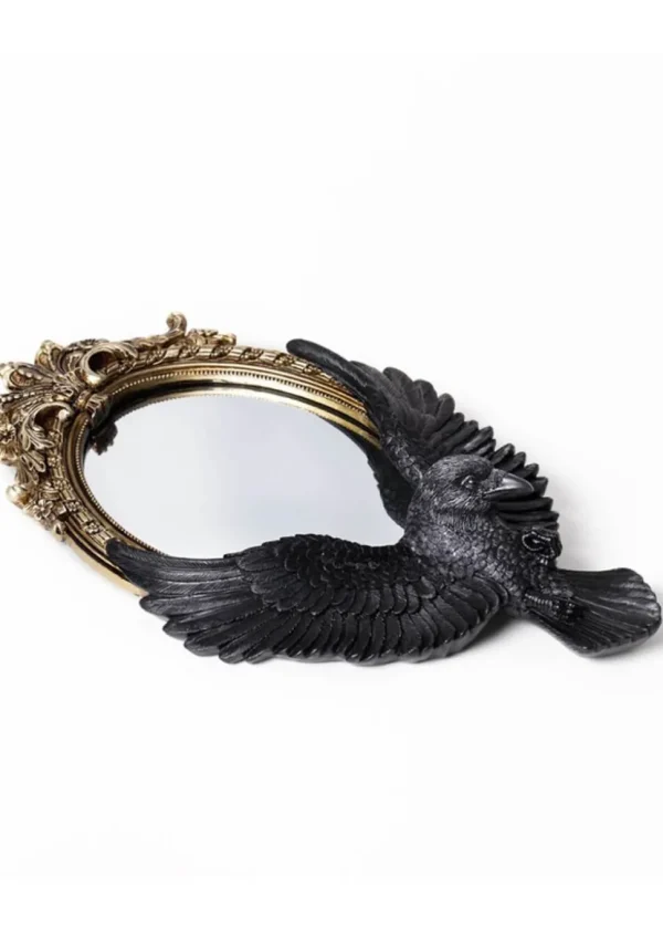 Alchemy Raven's Gaze Wall Mirror