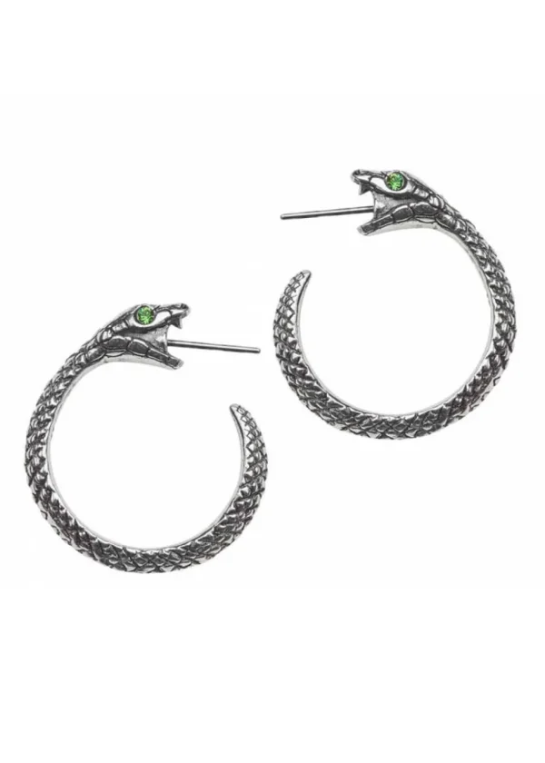 Alchemy Sophia Serpent Snake Earrings