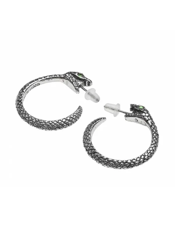 Alchemy Sophia Serpent Snake Earrings