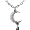 Alchemy Tears of the Moon Necklace Black