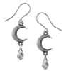 Alchemy Tears of the Moon Earrings Crystal