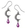 Alchemy Tears of the Moon Earrings Amethyst