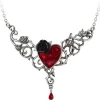 Alchemy The Blood Rose Heart Ketting Red