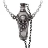Alchemy The Undertaker Poison Necklace Silver