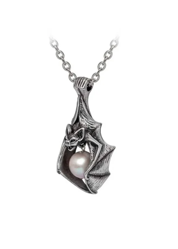 Alchemy Vampire's Eye Bat Necklace