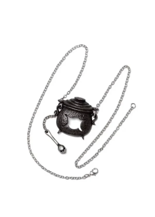 Alchemy Witches Cauldron Necklace