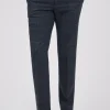 Antique Rogue Men's Dax Herringbone Trousers Teal