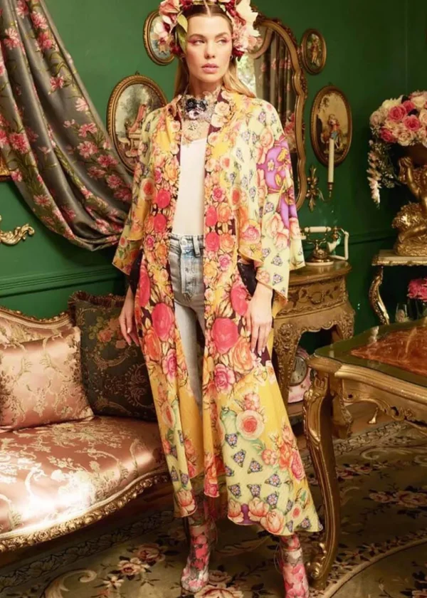 Aratta Primavera Kimono Multicolour