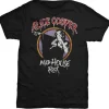 Band Shirts Alice Cooper Mad House T-Shirt Black