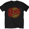 Band Shirts David Bowie Diamond Dogs T-Shirt Black