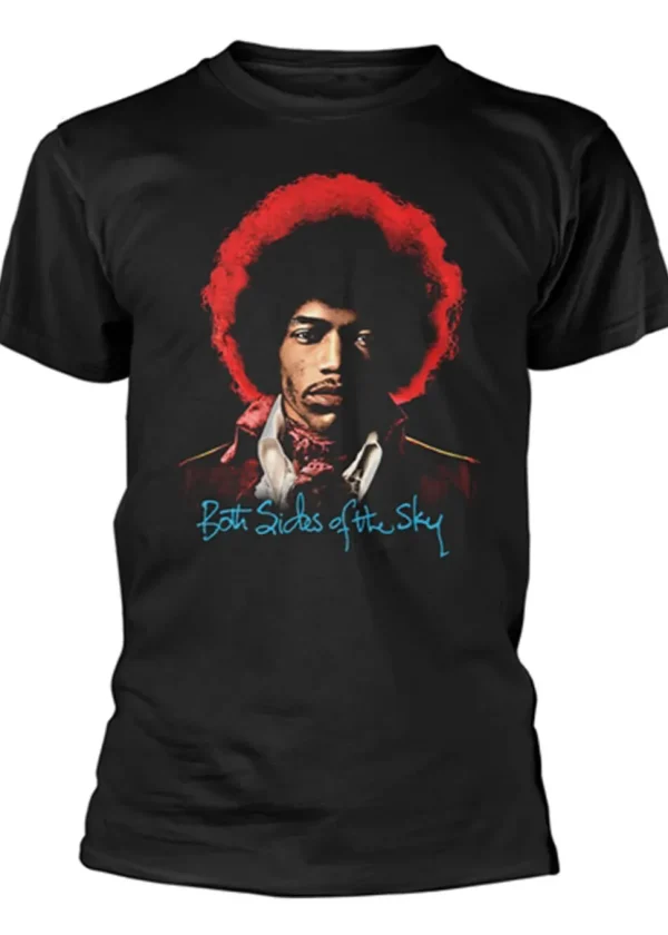 Band Shirts Jimi Hendrix Both Sides Of The Sky T-Shirt Black