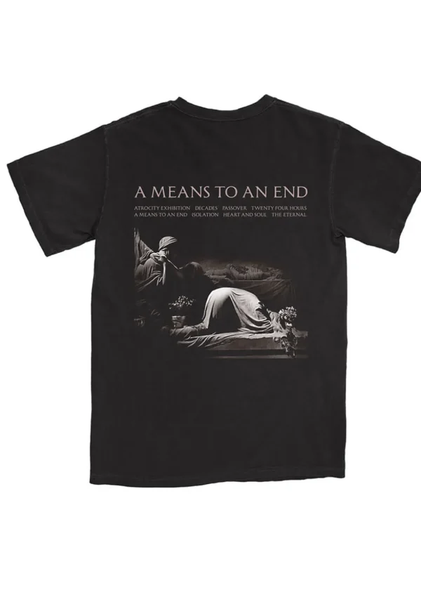 Band Shirts Joy Division A Means To An End T-Shirt Black