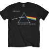 Band Shirts Pink Floyd Dark Side Of The Moon Courier T-Shirt Black