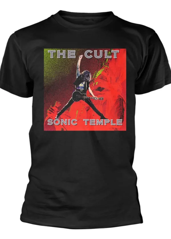 Band Shirts The Cult Sonic Temple T-Shirt Black
