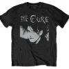 Band Shirts The Cure Robert Illustration T-Shirt Black