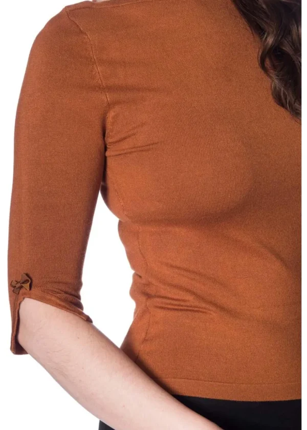 Banned Addicted 50's Jumper Brown