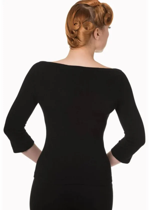 Banned Addicted 50's Sweater Black