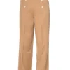 Banned Adventures Ahead 40's Trousers Tan Brown