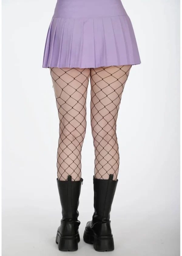 Banned Alternative Darkdoll Mini Skirt Lilac