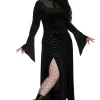 Banned Alternative Hex Gothic Bat Maxi Dress Black