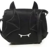 Banned Alternative Release The Bats Shoulder Bag Black