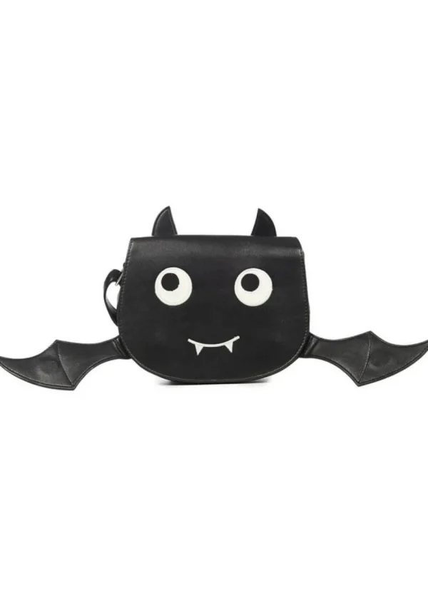Banned Alternative Release The Bats Shoulder Bag Black