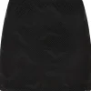 Banned Alternative Selena Bat Mesh Mini Skirt Black