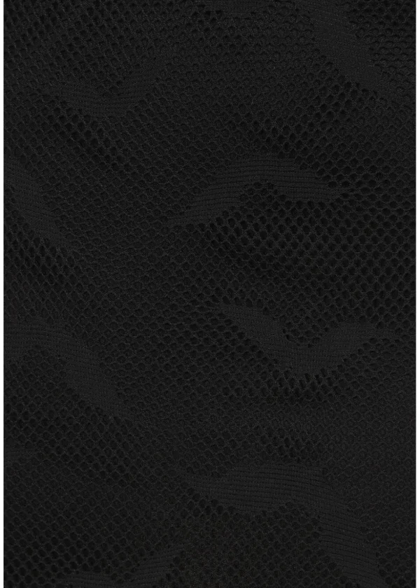 Banned Alternative Selena Bat Mesh Mini Skirt Black