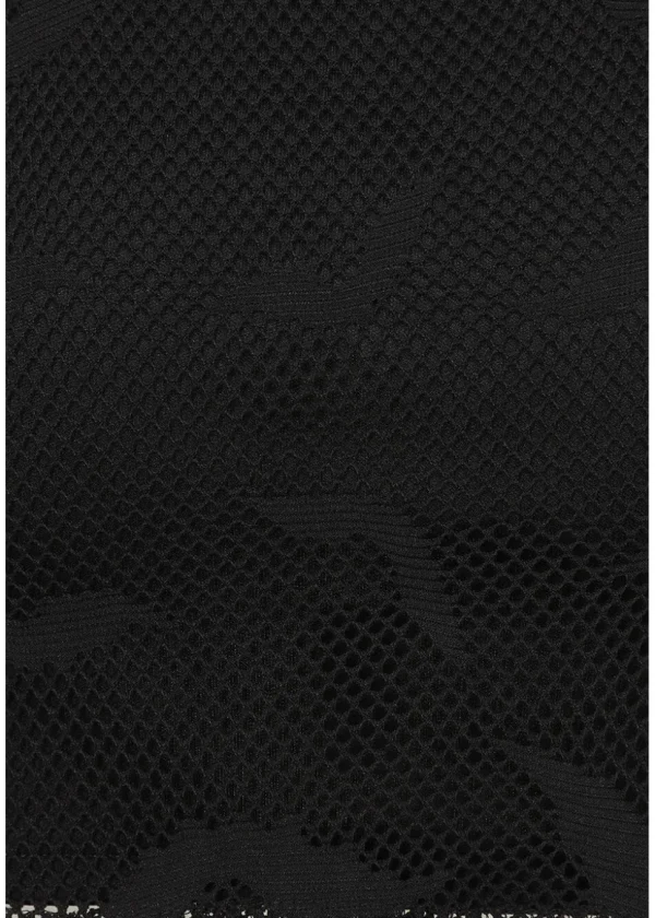 Banned Alternative Selena Bat Mesh Mini Skirt Black