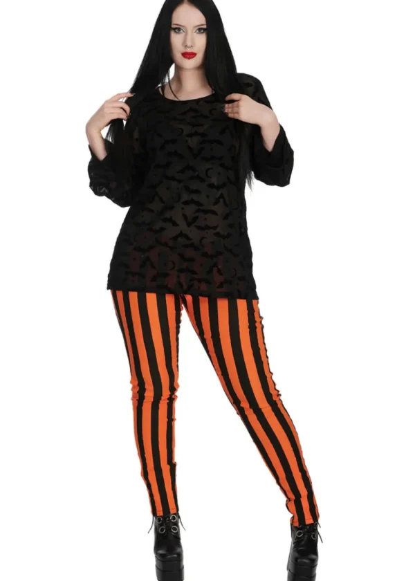 Banned Alternative Temptress Bat Top Black