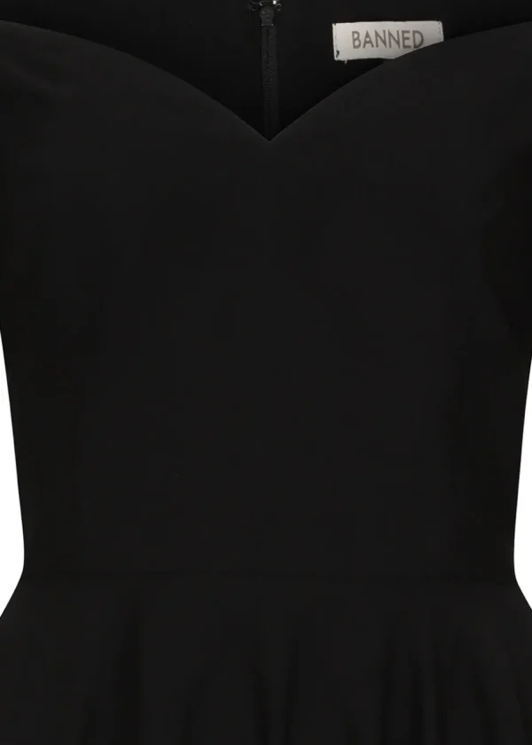 Banned Amalia 50's Swing Dress Black