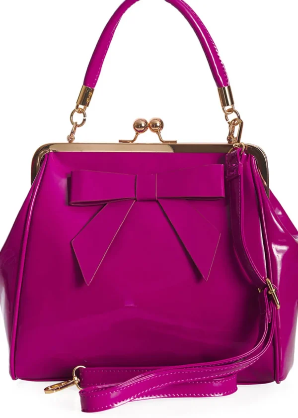 Banned American Vintage Handbag Fuchsia